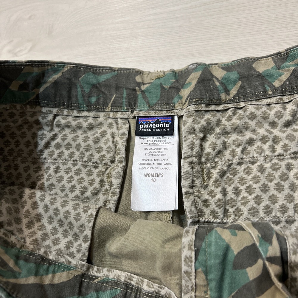 Patagonia Chino Shorts Women's Stretch All Wear Hiking Outdoors Pockets Size 10 - Picture 2 of 7